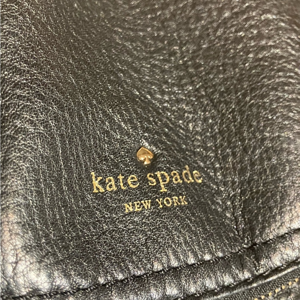 Kate Spade Black Leather Shoulder Bag - Picture 5 of 12